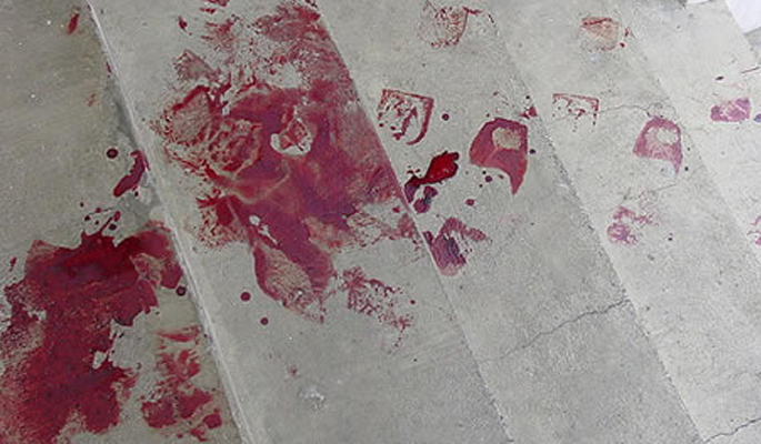 Barrow-In-Furness Blood Spill
